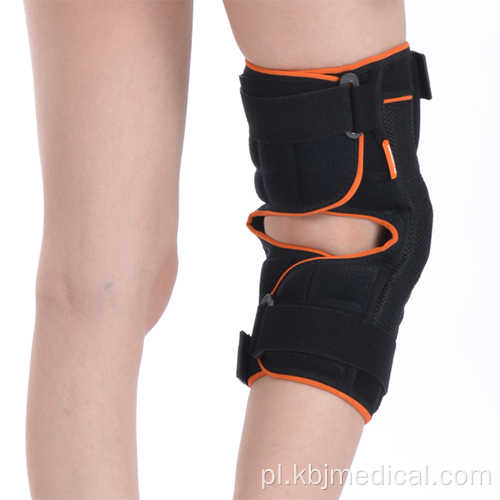Profesjonalna, elastyczna, sportowa orteza kolana dla mężczyzn